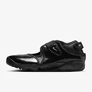 Nike 耐吉 WMNS Air Rift [IB8954-001] 女 休閒鞋 忍者鞋 分趾 漆皮 魔鬼氈 黑 22cm 黑/黑