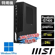 msi微星 PRO DP21 14M-1232TW 迷你桌機 (G7400/24G/1T SSD/Win11Pro-24G/1T SSD特仕版)