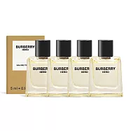 BURBERRY 英雄神話男性淡香水(5ml)X4-公司貨