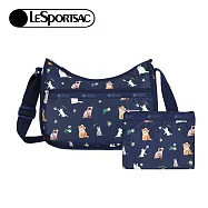 LeSportsac 2026夏季新品 Classic Hobo 經典斜背包(7520) HF95熱帶喵貓