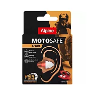 【ALPINE】MOTOSAFE SPORT重機專用耳塞 聲音濾波器 荷蘭進口