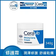 【CeraVe適樂膚】長效潤澤修護霜 340g(長效潤澤)
