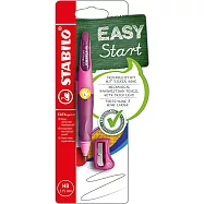 STABILO 德國 思筆樂 EASYergo 3.15 人體工學胖胖鉛自動鉛筆 左手用 /支 - 多色可選 粉紅/淡紫色