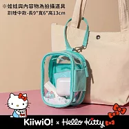 Kiiwi O! - 三麗鷗聯名 透明萬用包-趴睡系列(中款) 人魚漢頓