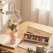 O&rsquo;Pretty 歐沛媞 未來熠熠畢業/謝師禮 [水晶能量組+毛線花束附提袋]-創意畢業/謝師業禮物