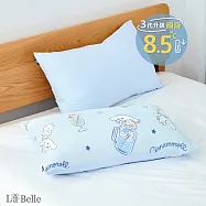 (超值組合)義大利La Belle《Sanrio-大耳狗喜拿夏日飲品派對》ICECOOL眠綿冰涼感信封枕套--2入+大容量洗衣袋