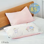 (超值組合)義大利La Belle《Sanrio-雙星仙子甜點星語》ICECOOL眠綿冰涼感信封枕套--2入+大容量洗衣袋