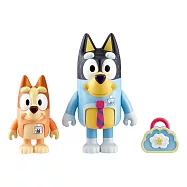 BLUEY 妙妙犬布麗 二入人偶組 爸爸上班去