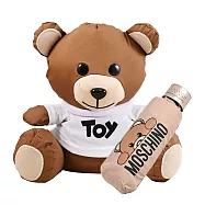 MOSCHINO 8888 品牌小熊娃娃收納輕量摺疊晴雨傘(四色選擇) 卡其