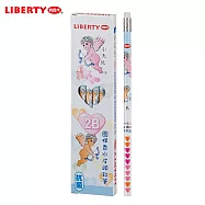 利百代 CB-102-2B 小天使 圓桿香水皮頭鉛筆 2B 12支/盒