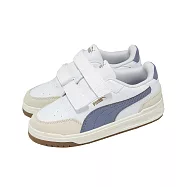 Puma 休閒鞋 Shuffle Downtown Lo OG V PS 中童 小朋友 白 405663-02 20cm WHITE/BLUE