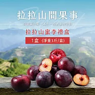 【拉拉山間果事】拉拉山蜜李3斤禮盒x1 07/11-07/20出貨