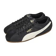Puma 休閒鞋 Tackle Nylon 男鞋 女鞋 黑 白 麂皮 復古 膠底 薄底 405987-01 24.5cm BLACK/WHITE