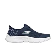 Skechers 思克威爾 Go Walk Flex [125525WNVY] 女 健走鞋 寬楦 舒適 走路 深藍 24cm 深藍