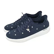 Skechers 健走鞋 Go Walk Commuter Slip-Ins 女鞋 藍 帆布鞋 126094NVW 22cm NAVY/WHITE