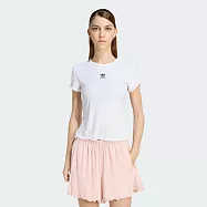 ADIDAS ESS BABY SS T 女 短袖上衣 KE1107 XS 白色