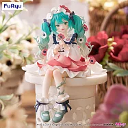 FuRyu景品 初音未來 MIKU 秋牡丹花之妖精 泡麵蓋