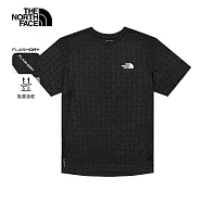 The North Face M 24/7 PENTADOME EMBOSSED REG SHORT SLEE 男 短袖上衣 NF0A8HR1JK3 S 黑色