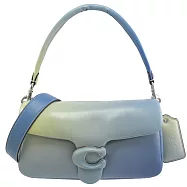 【全新福利品】COACH CA083 TABBY 26 經典C 漸層兩用枕頭包.水藍
