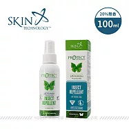Skin Technology 紐西蘭 20%派卡瑞丁 瑞斌長效防蚊 - 噴霧100ml-無香精款