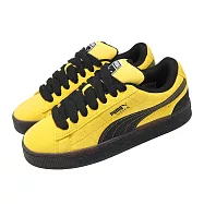 Puma 休閒鞋 Suede XL SK8TE Wrld 男鞋 黃 黑 復古 麂皮 板鞋 401352-01 28cm YELLOW/BLACK
