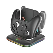 【LOTUS】SWITCH2 PRO遙控手把 副廠雙槽座充 充電器 HBS-2872