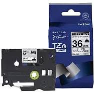 【Brother 兄弟】TZe-CL6 原廠專用標籤機磁頭清潔帶(36mm)