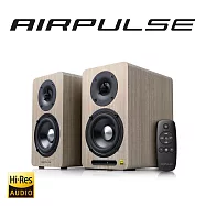AIRPULSE A60 主動式音箱 木紋