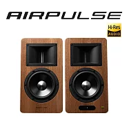 AIRPULSE A200T 主動式喇叭 木紋