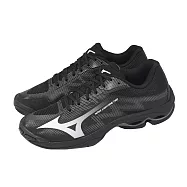 Mizuno 美津濃 排球鞋 Wave Lightning Pro 男鞋 黑 白 避震 運動鞋 V1GA2660-82 27cm BLACK/WHITE