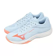 Mizuno 美津濃 排球鞋 Lightning Select 女鞋 藍 橘 包覆 支撐 運動鞋 V1GC2670-84 24.5cm BLUE/ORANGE