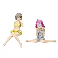 SEGA 景品 Love Live! 虹咲學園校園偶像同好會 天王寺璃奈&中須霞坐坐公仔 (兩款隨機出貨)