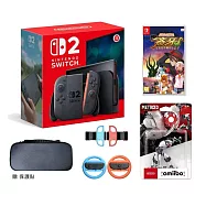 【Nintendo 任天堂】Switch2 NS2 遊戲主機 + amiibo E.M.M.I.+ NS 災難偵探斎牙~不合理的怪奇事件~ + 周邊配件