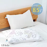 (超值組合)義大利La Belle《Disney-米奇印象》ICECOOL眠綿冰涼感信封枕套--2入+大容量洗衣袋