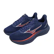 Mizuno 美津濃 慢跑鞋 Wave Inspire 22 男鞋 藍 紅 支撐 緩震 運動鞋 J1GC2644-55 26.5cm NAVY/RED