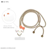 Gourmandise 三麗鷗 3D造型手機揹帶掛繩 日本國內版 無 Hello Kitty