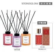 【STONEGLOW】夏日甜蜜香氣擴香送香氛噴霧(多款任選) #陽光柚香+溫馨節奏