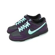 Nike 休閒鞋 Dunk Low GS 大童 女鞋 紫 復古 經典 FB9109-013 23.5cm PURPLE/GREEN