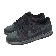 Nike 休閒鞋 Dunk Low Retro PRM 男鞋 黑 低筒 經典 燈芯絨 IB7746-001 25cm BLACK/GREY