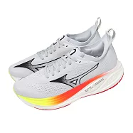 Mizuno 美津濃 慢跑鞋 Neo Zen 2 男鞋 灰 厚底 緩衝 運動鞋 J1GC2686-51 27.5cm GREY/BLACK