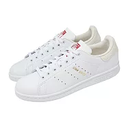 adidas 愛迪達 休閒鞋 Stan Smith W 女鞋 白 復古 皮革 史密斯 JR6276 23.5cm WHITE/BEIGE