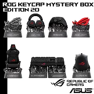 ASUS 華碩 ROG Keycap Mystery Box 20周年限定版 鍵帽盲盒 單一包裝
