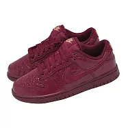 Nike 休閒鞋 Wmns Dunk Low SS 女鞋 紅 壓紋 皮革 經典 HV4388-600 24.5cm TEAM RED/TEAM RED