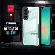 XUNDD訊迪 軍事防摔 三星 Galaxy A27 5G 鏡頭全包覆 清透保護殼 手機殼(夜幕黑)