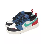 Nike 休閒鞋 Jordan 1 Low ALT SE PS 中童 小朋友 藍 魔鬼氈 IO2054-401 17cm BLUE/BLACK