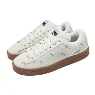 Puma 休閒鞋 Suede XL Splatters 男鞋 灰 麂皮 復古 膠底 402575-01 27.5cm GREY/BLUE