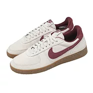 Nike 休閒鞋 Wmns Field General 女鞋 米白 紅 膠底 復古 麂皮 27cm BEIGE/RED
