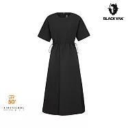BLACKYAK 女 AERO FRESH K涼感連身裙 L 黑色