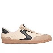 Skechers 思克威爾 Hotshot_Cozy Fit [185329WNTBK] 女 休閒鞋 寬楦 德訓鞋 米 24cm 米/黑
