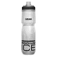 【美國 Camel Bak】 620ml Podium ICE 5x酷冰保冷噴射水瓶 經典黑 無 經典黑